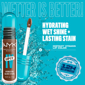 NYX PROFESSIONAL MAKEUP swatches on arm showing pigment payoff and blendability