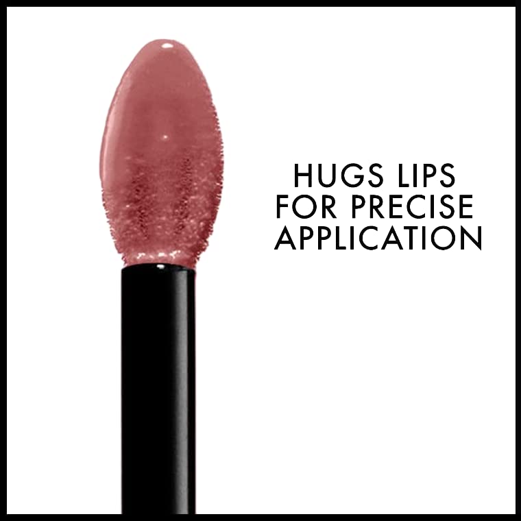 NYX Lip Lingerie on a vanity with brushes showing styling possibilities and everyday use
