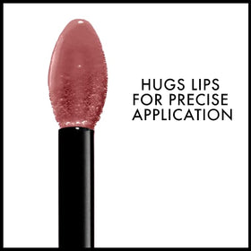 NYX Lip Lingerie on a vanity with brushes showing styling possibilities and everyday use