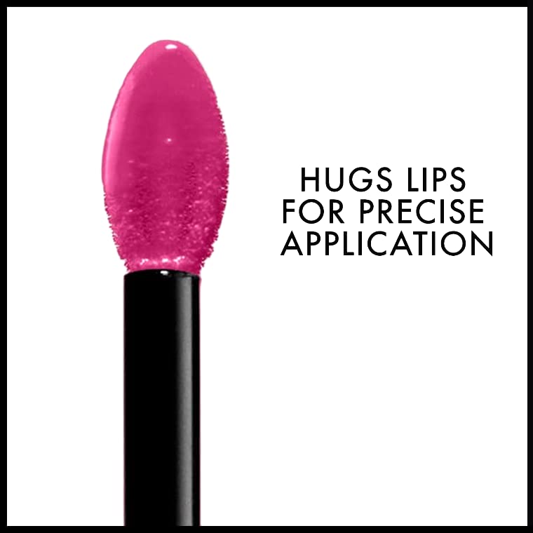 NYX Professional Makeup close-up on lips showcasing matte finish and defined color benefit