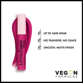 NYX Professional Makeup wand applicator with doe-foot and precise application benefit