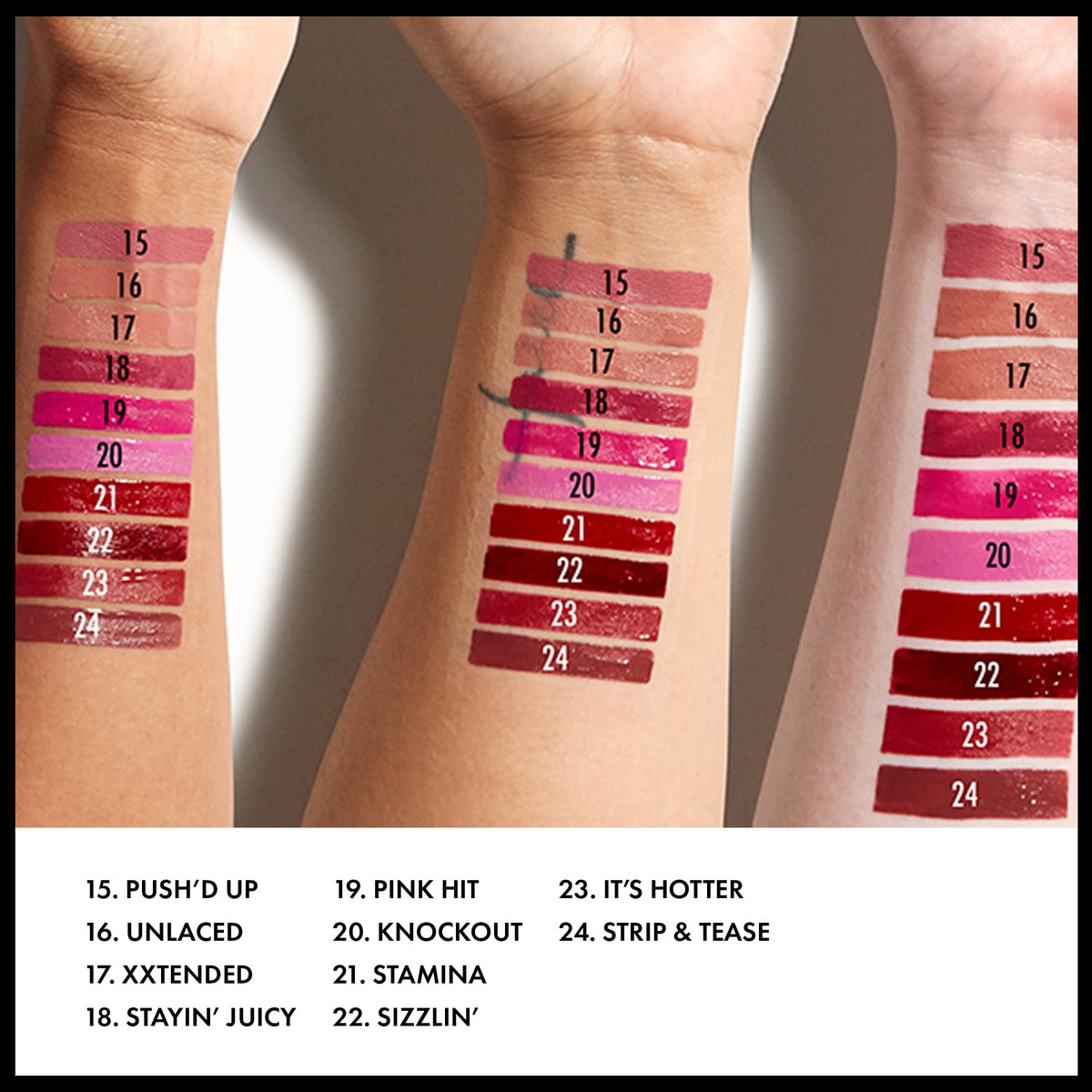 NYX PROFESSIONAL MAKEUP stained-look on lips showing buildable versatility benefit