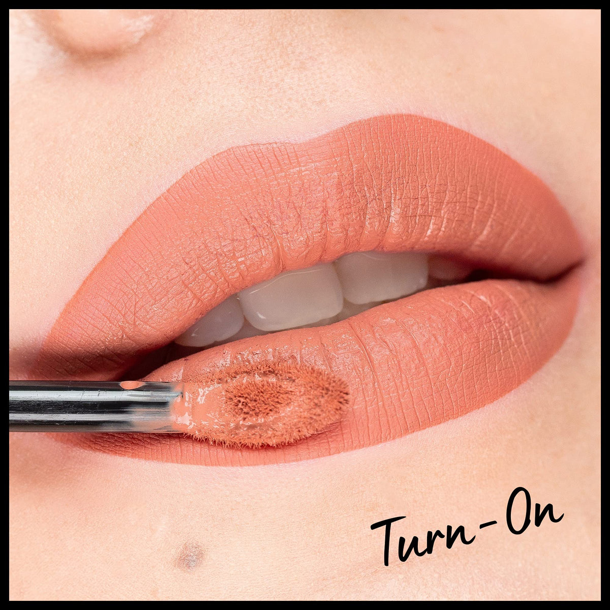 NYX Lip Lingerie XXL texture swatch on arm showing smooth matte finish and true color