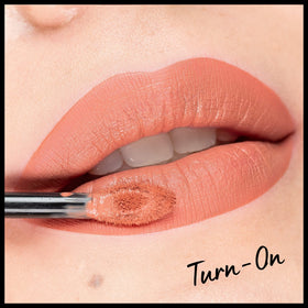 NYX Lip Lingerie XXL texture swatch on arm showing smooth matte finish and true color