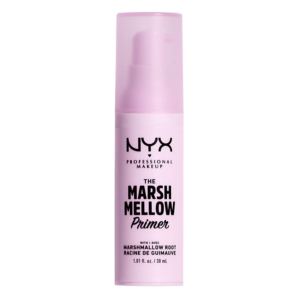 NYX PROFESSIONAL MAKEUP front packaging showing product and benefit of smooth canvas
