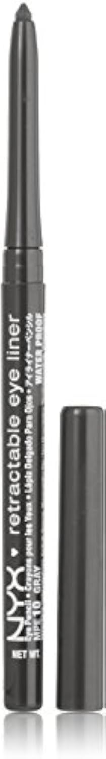 NYX PROFESSIONAL MAKEUP gray pencil front packaging shows shade and benefit