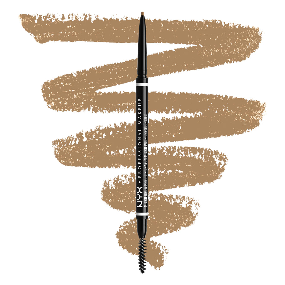 NYX PROFESSIONAL MAKEUP front packaging showing blonde shade and compact benefit