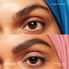 NYX PROFESSIONAL MAKEUP spoolie end detail for seamless blending and softer edges