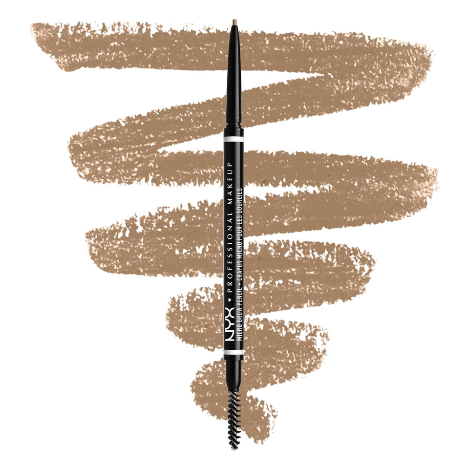 NYX PROFESSIONAL MAKEUP front packaging showing pencil and shade for precise brows