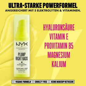 NYX Professional Makeup serum texture close-up showing lightweight hydration