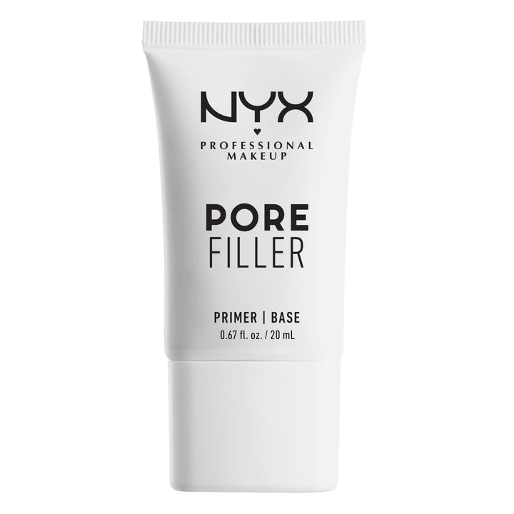 NYX PROFESSIONAL MAKEUP front packaging showing sleek primer tube and branding benefit