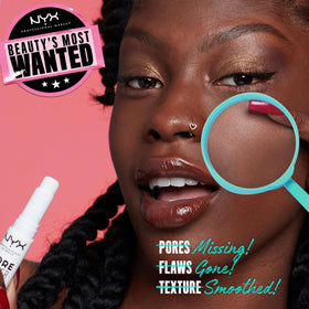 NYX PROFESSIONAL MAKEUP applicator close-up showing slanted tip for precise targeted application benefit