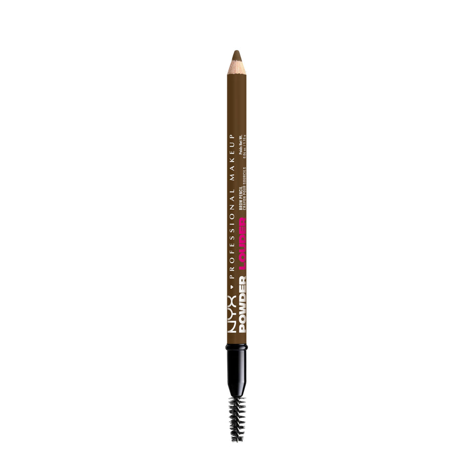 NYX PROFESSIONAL MAKEUP front view of pencil showing design and easy application benefit