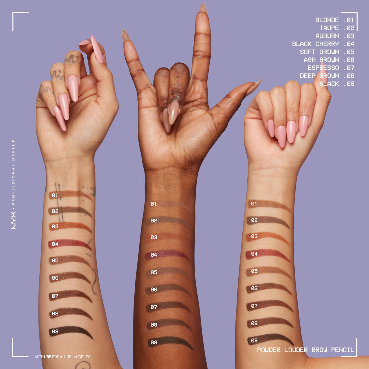 NYX PROFESSIONAL MAKEUP lifestyle image of applying pencil for quick everyday grooming