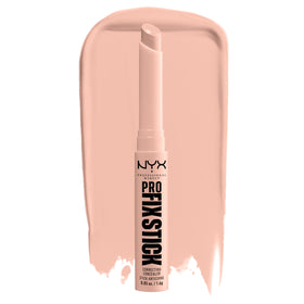 NYX PROFESSIONAL MAKEUP front of Pro Fix Stick showing packaging and shade — quick correction