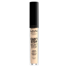 NYX PROFESSIONAL MAKEUP concealer pale lifestyle application on face illustrating brightening and contouring benefits