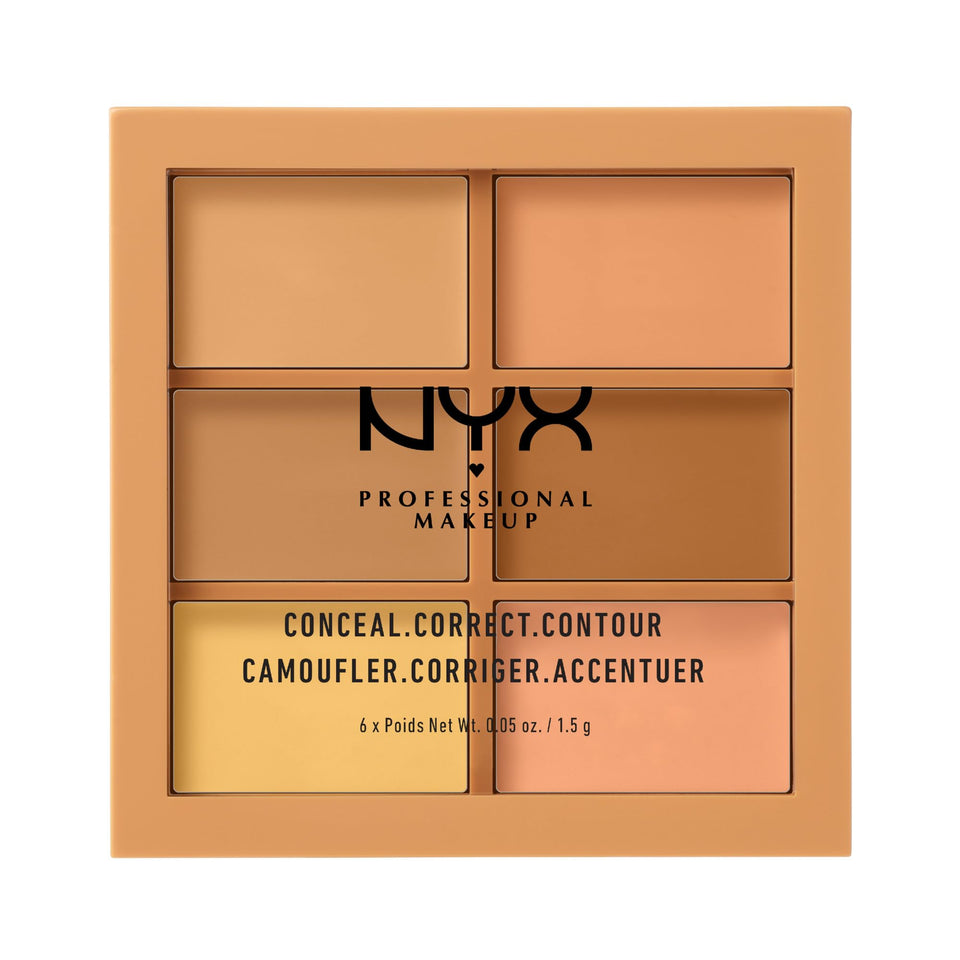 NYX PROFESSIONAL MAKEUP palette front view showing compact packaging and brand