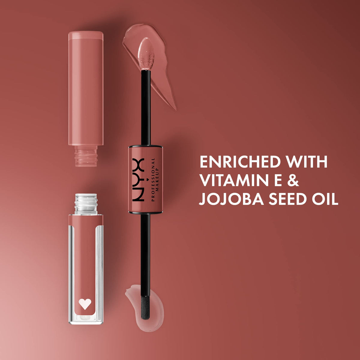 NYX PROFESSIONAL MAKEUP applicator wand close-up for precise, easy application