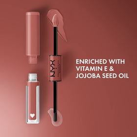 NYX PROFESSIONAL MAKEUP applicator wand close-up for precise, easy application