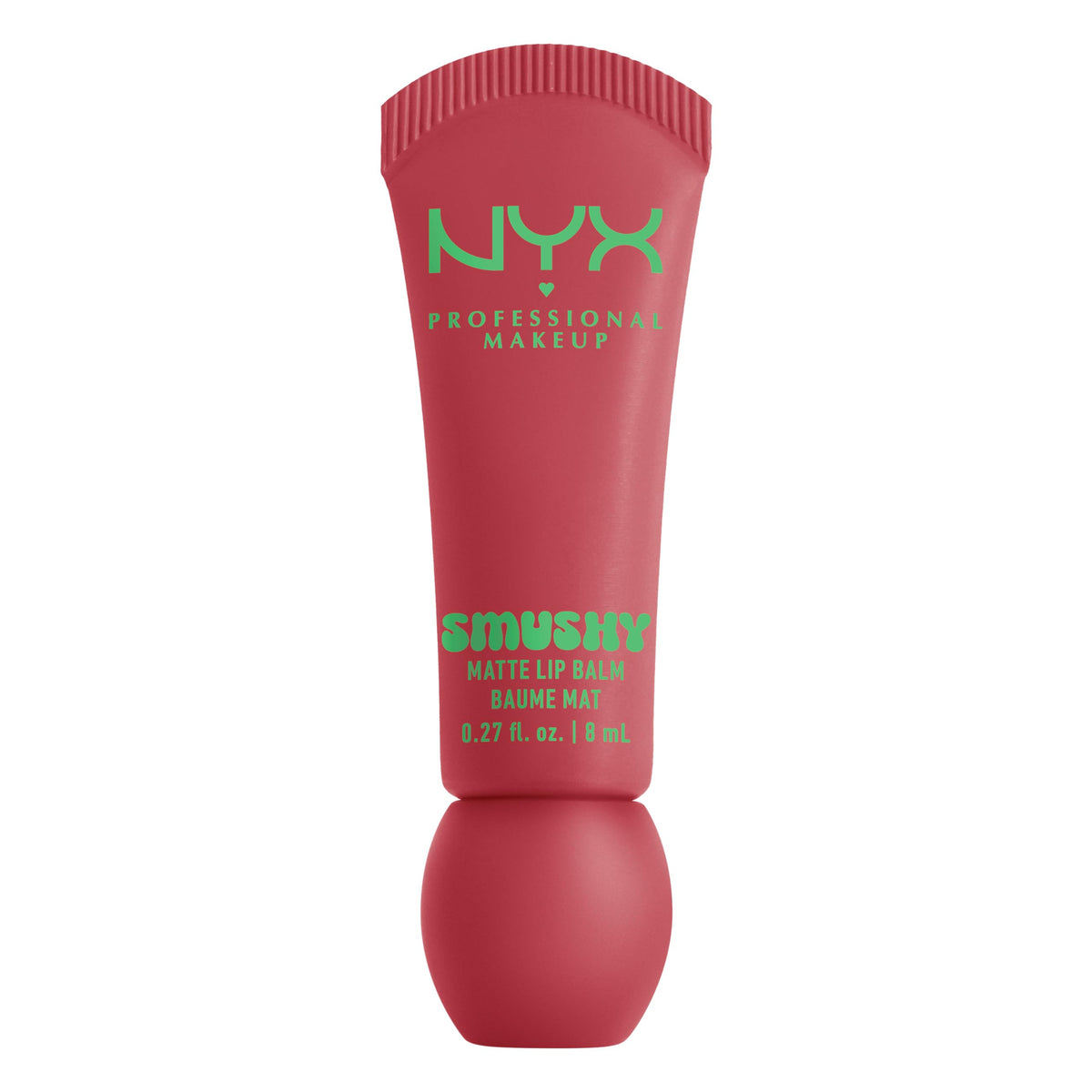 NYX Smushy Matte front packaging showcasing Snuggle SZN nude and brand appeal