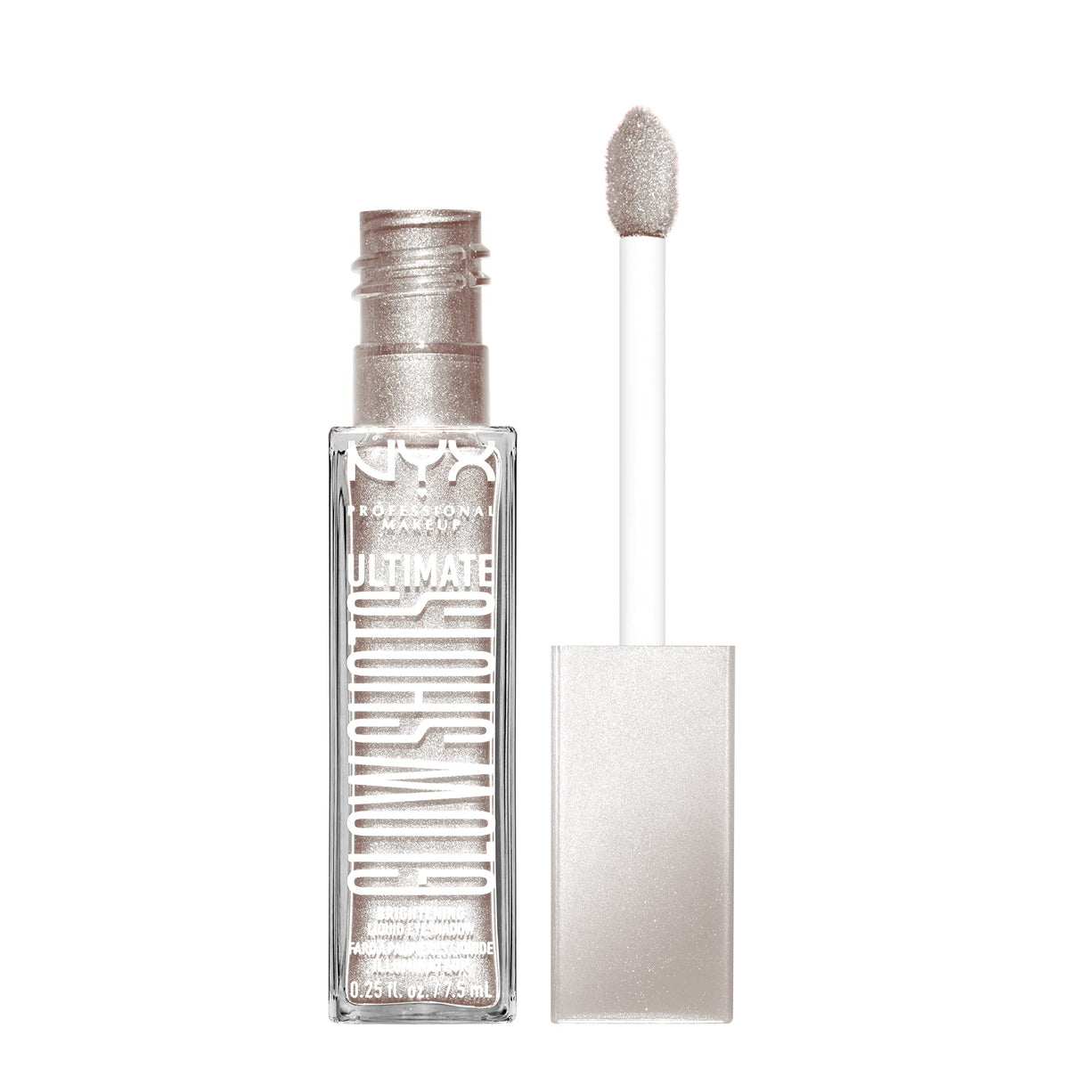 NYX PROFESSIONAL MAKEUP front packaging showing compact liquid eyeshadow