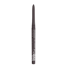 NYX PROFESSIONAL MAKEUP front packaging showing pencil and cap, clear color display