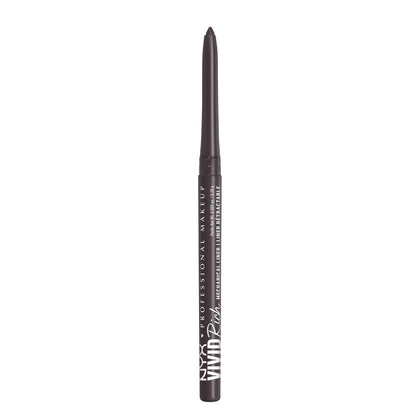 NYX PROFESSIONAL MAKEUP front packaging showing pencil and cap, clear color display