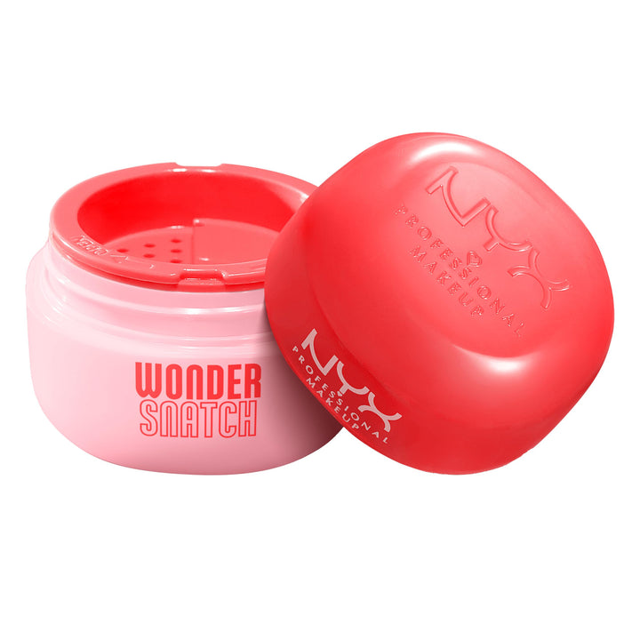 NYX front packaging of Wonder Snatch Cheeky Cherry showing product and branding