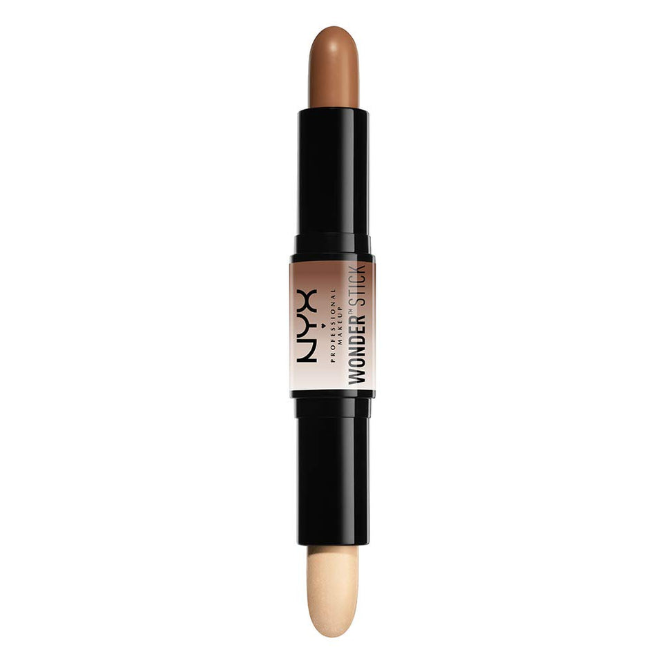 NYX PROFESSIONAL MAKEUP Wonder Stick front packaging shows compact dual-ended convenience