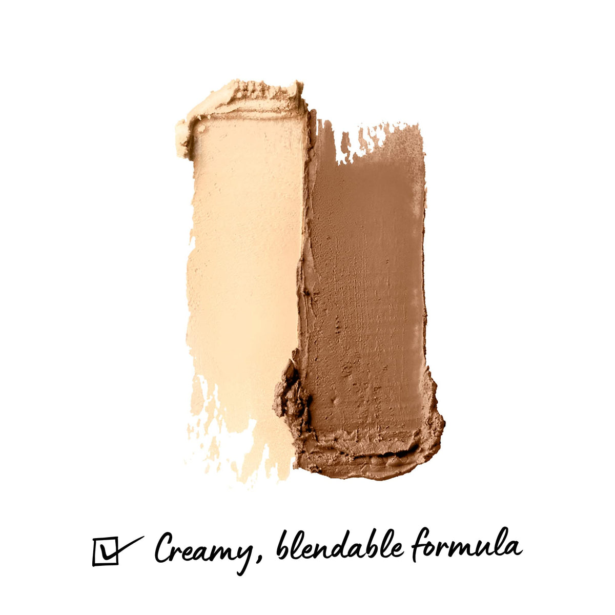 NYX PROFESSIONAL MAKEUP Wonder Stick creamy texture close-up highlighting blendability benefit
