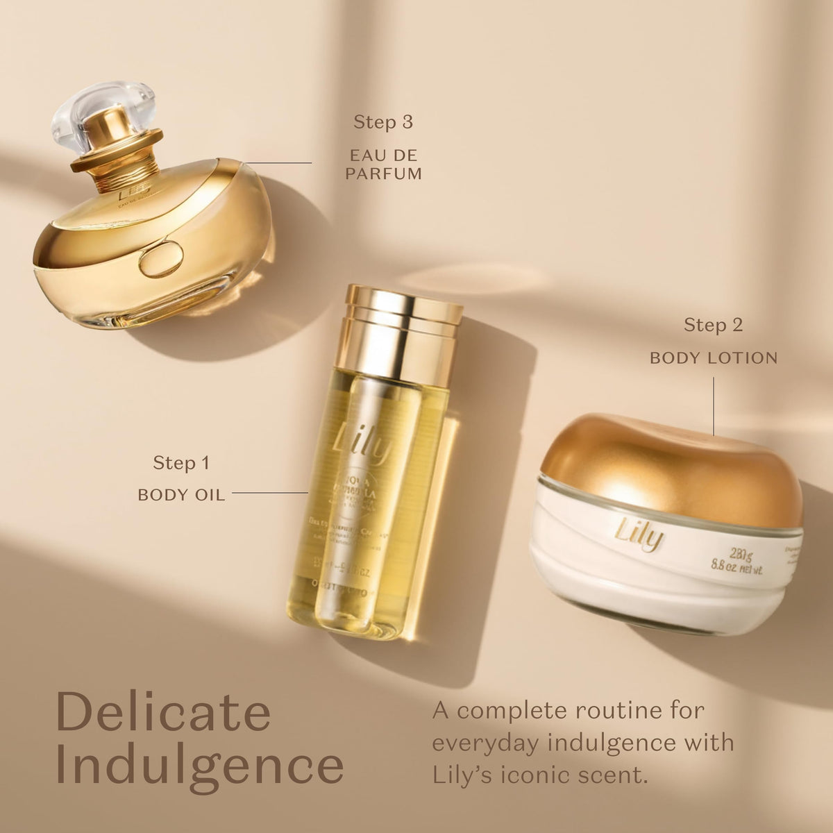 O BOTICARIO bottle on vanity near towel and candle showing ritual-ready lifestyle benefit: elevates daily routine