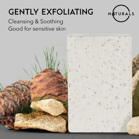 O NATURALS bar held in hand to show 7.76 oz scale and durability