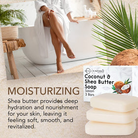 O NATURALS three bars stacked to show bundle and uniform appearance