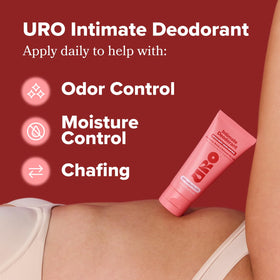 O Positiv URO cream texture close-up demonstrating smooth, non-greasy feel