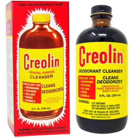 OAKHURST Creolin front bottle showing product and size, highlights concentrate