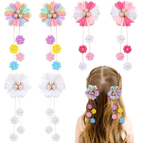 OAOLEER front packaging showing six colorful flower bows, easy outfit matching