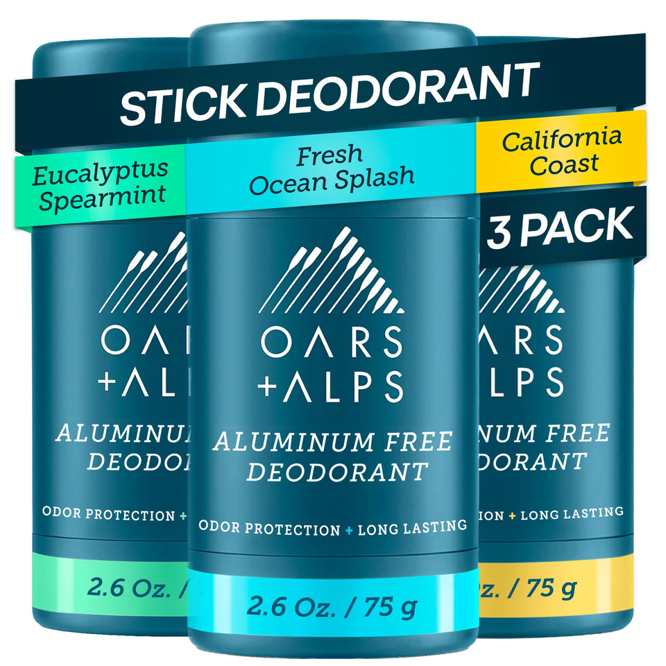 Oars + Alps front packaging showing variety pack and clear benefits