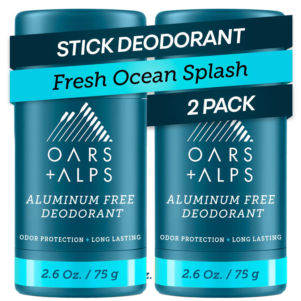 Oars + Alps front packaging showing label and Fresh Ocean Splash benefit