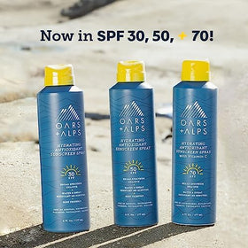 Oars + Alps recyclable non-aerosol can top emphasizing eco benefit