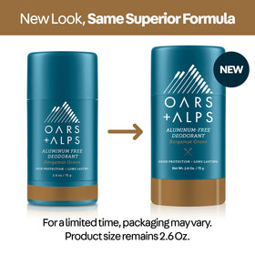 Oars + Alps bergamot and woody scent composition displayed with citrus and wood props