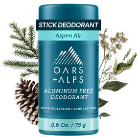 Oars + Alps front packaging showing Aspen Air and clear benefits