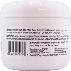 Oasis LID & LASH wipe in use cleaning eyelid for quick refresh