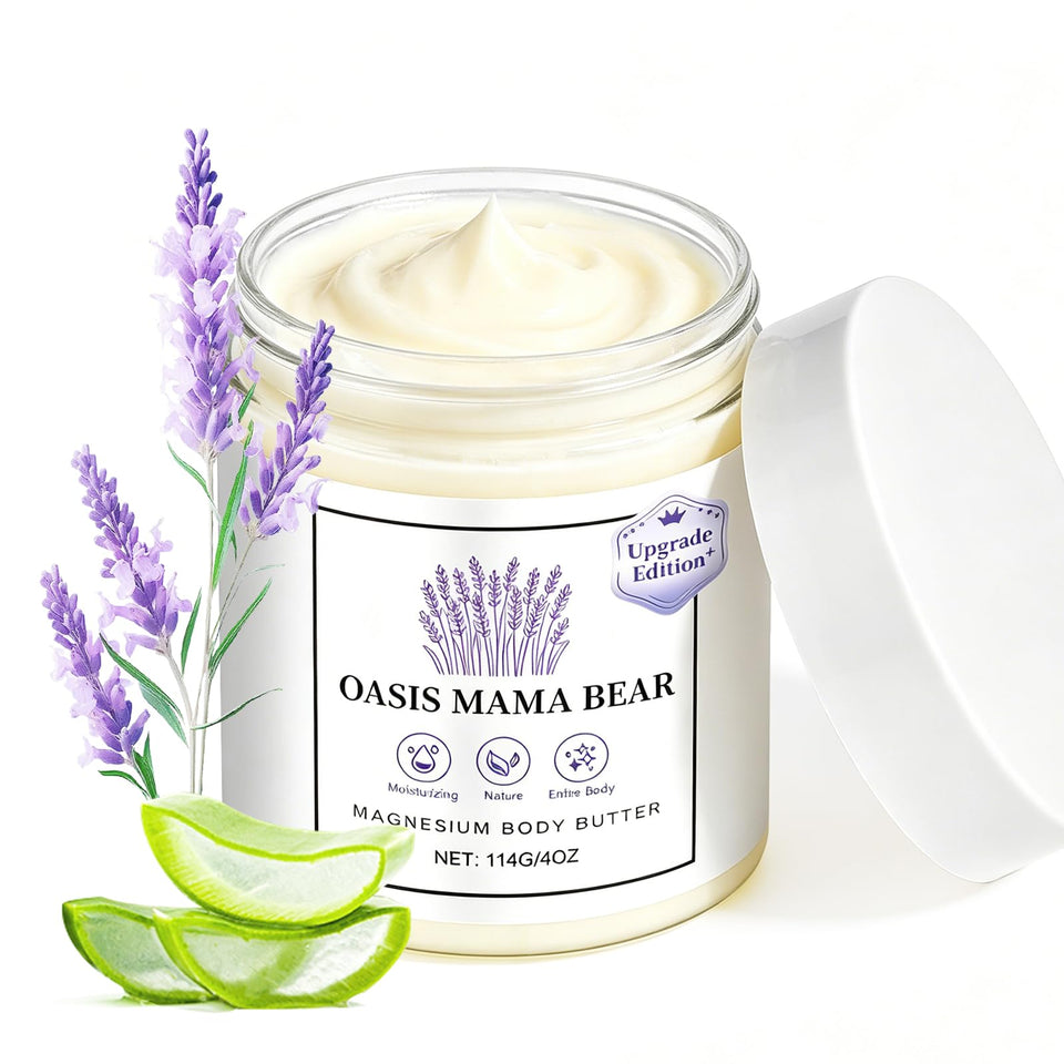 OASIS MAMA BEAR front packaging showing jar and brand for clear product ID and selection