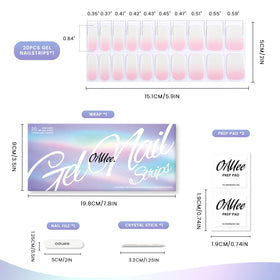 Oauee size selection display showing multiple strip sizes for perfect fit