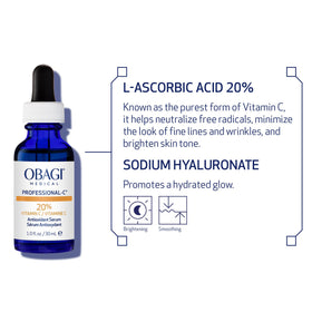 Obagi Medical applying serum to cheek to show easy layering under moisturizer