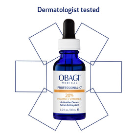 Obagi Medical in bathroom routine scene illustrating morning skincare compatibility