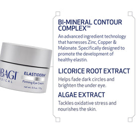 Obagi Medical label detail highlighting ingredients and ophthalmologist-tested benefit