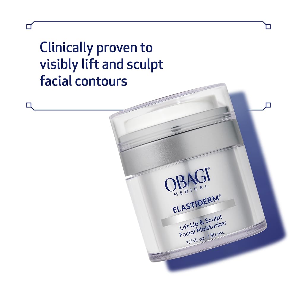 Obagi Medical cream texture close-up highlighting smooth, fast-absorbing finish