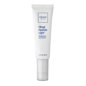 Obagi Hydrate front packaging showing bottle and brand for clear product recognition and trust