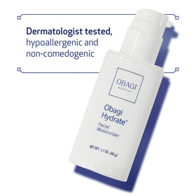 Obagi Medical open jar showing cream texture for smooth application